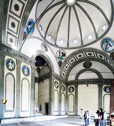 Chapelle des Pazzi Filippo Brunelleschi